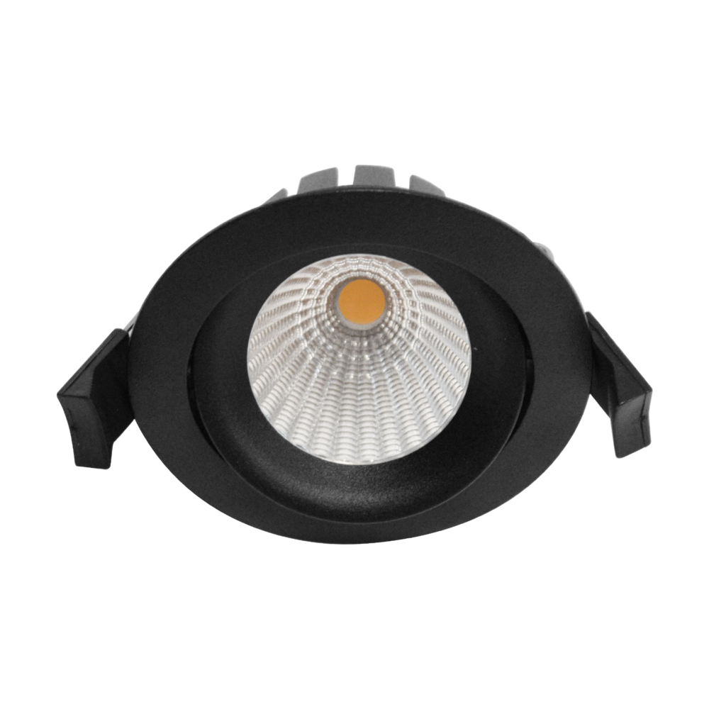 Svart downlight