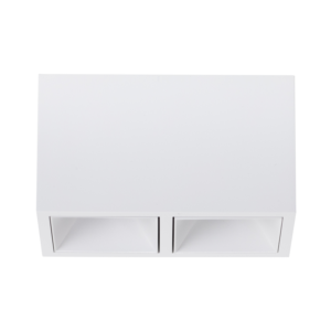 Hvit downlight utenpåliggende