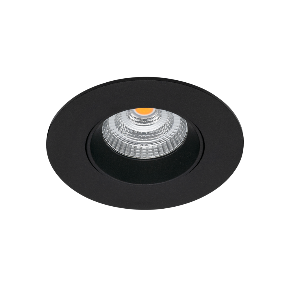 Svart downlight LED