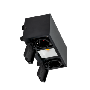 Stikkontakt på utelampe