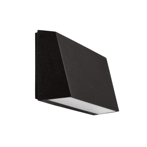 Caro vegglampe utendørs, sort