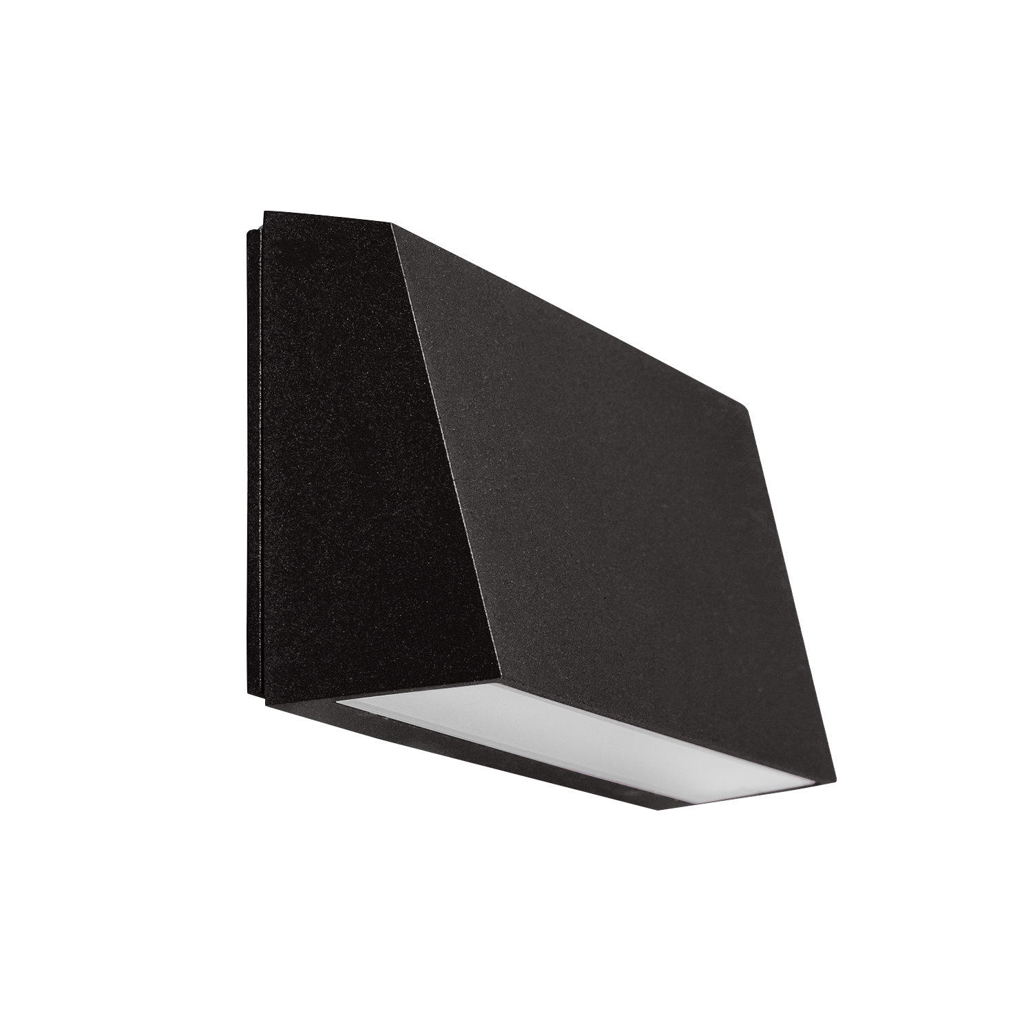 Caro vegglampe utendørs, sort