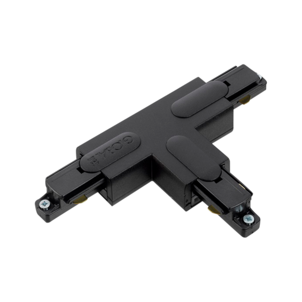 Global Base 1-fase T-kobling venstre (utvending), sort