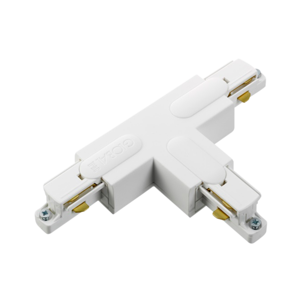 Global Base 1-fase T-kobling høyere (innvending), hvit