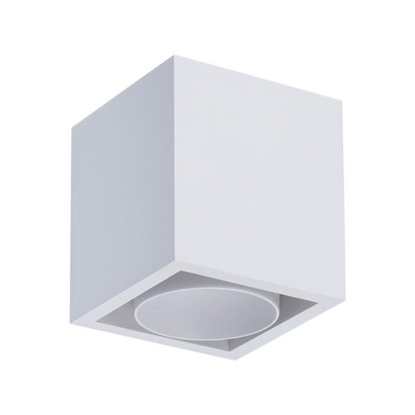 Kappa utenpåliggende downlight hvit