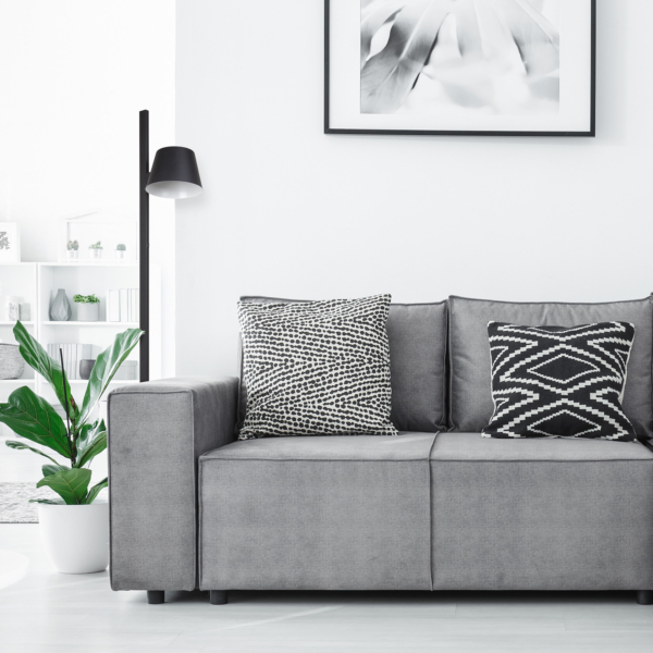 Polus gulvlampe 145cm, sort