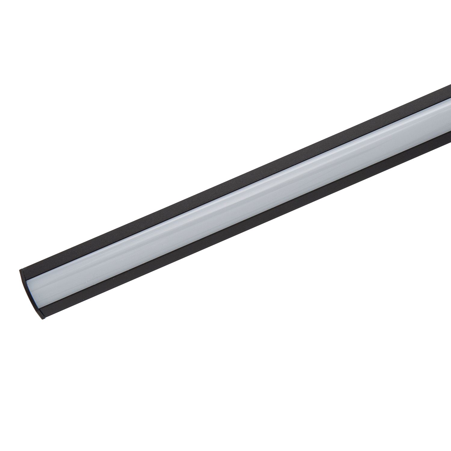 Aluminiumsprofil 18,5x18,5mm,
sort