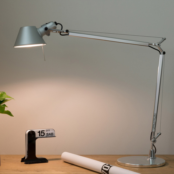 Artemide Tolomeo bord/gulv/vegglampe, aluminium
