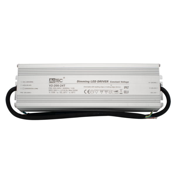 AcTec LED-driver 24V cv 200W IP67