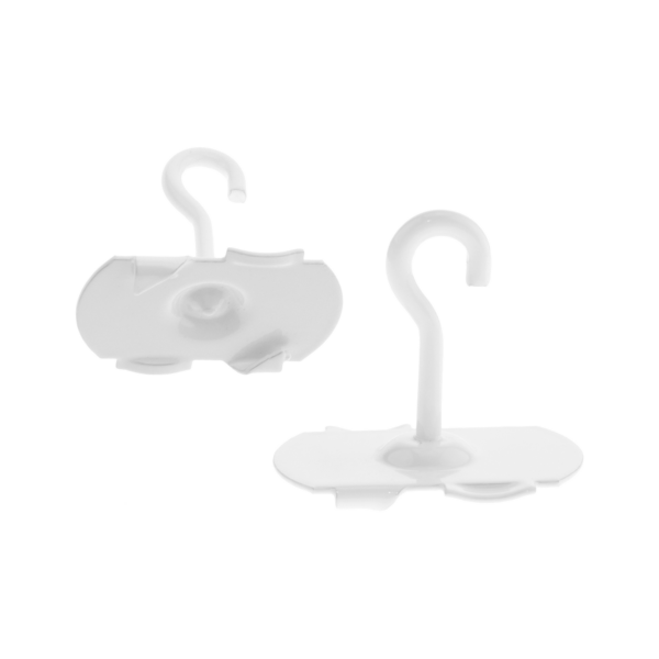 Global Base krok for T-profil, hvit