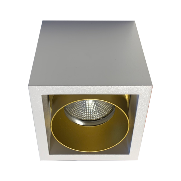 Utenpåliggende downlight