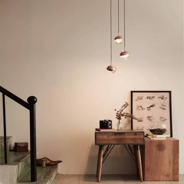 Dora 3 takpendel, messing