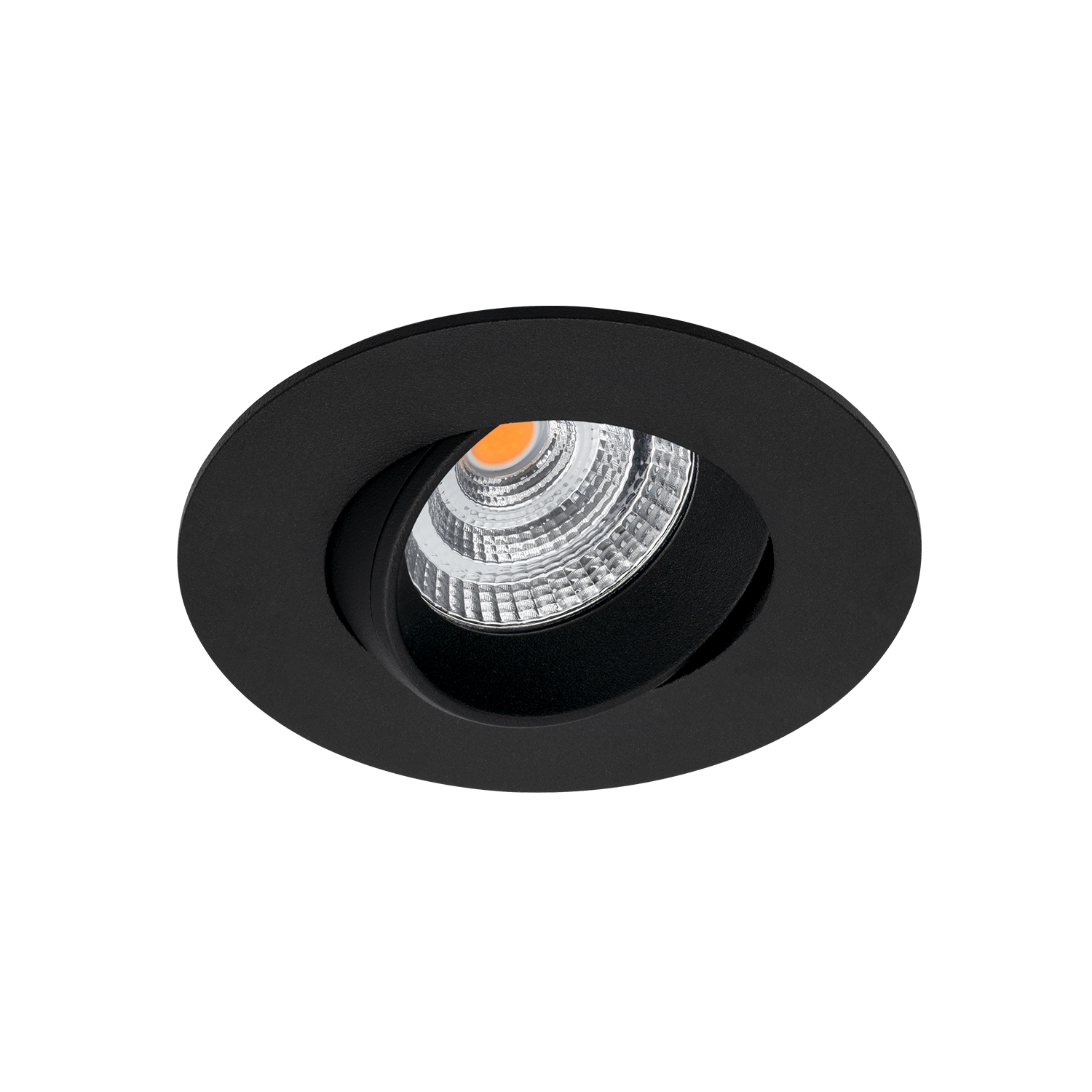 Icarus tiltbar downlight 7W 8-pakning, sort - Bilde 2