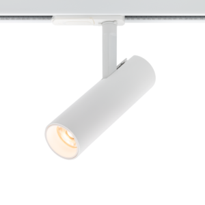 Skinnespot LED montert på spotskinne