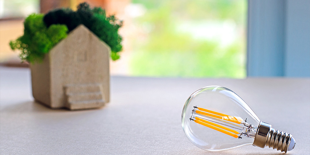 Spar strøm med rett belysning