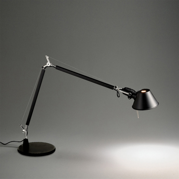 Tolomeo Mini bord/vegglampe, sort