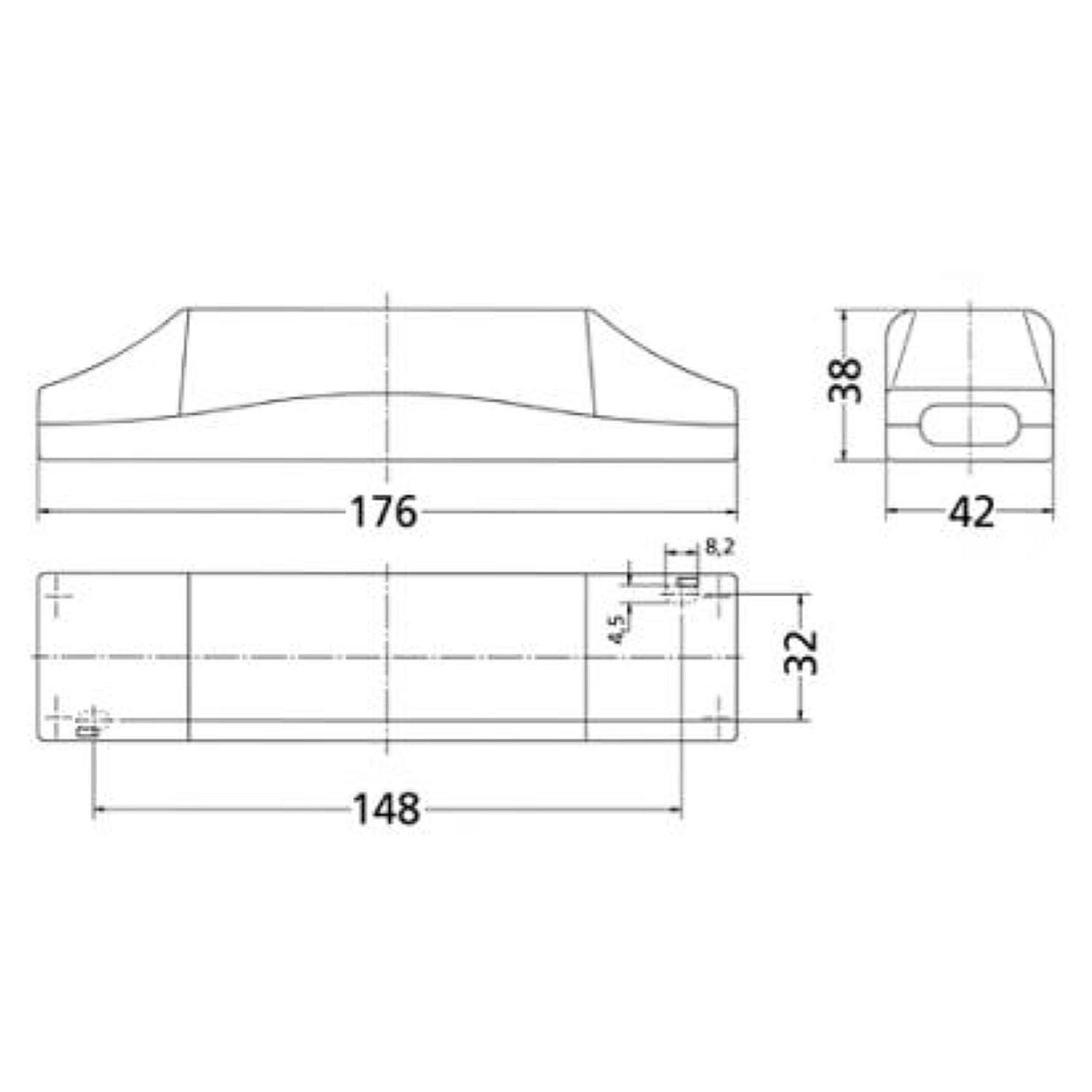 Halogen Transformatorer 20-150W 3x12Vac Dim - Bilde 2