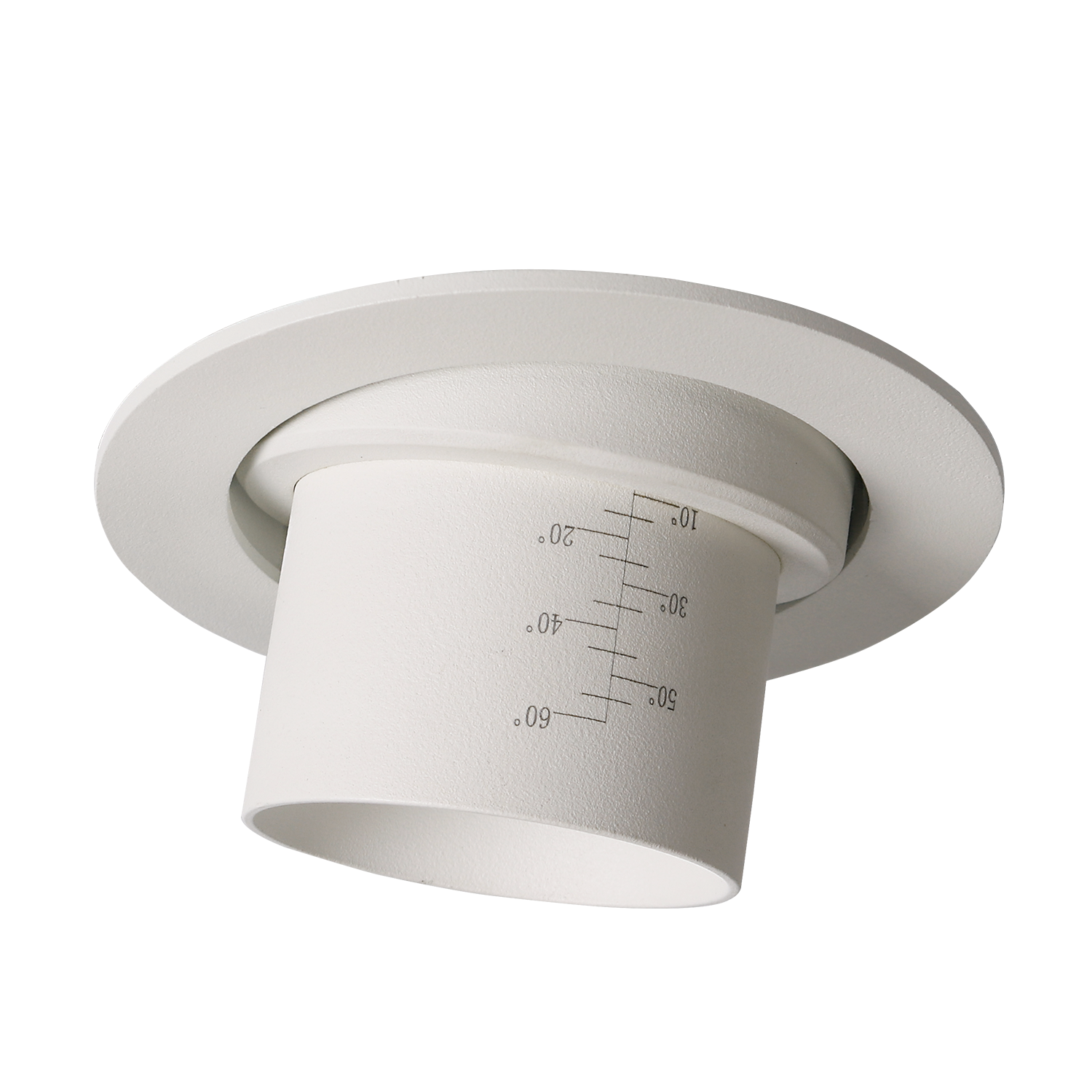 Zoom innfelt spotlight, hvit