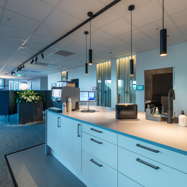 Tony LED hengelampe, sort