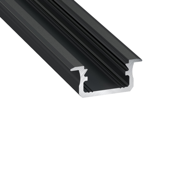 Profile Type B recessed BK 2,02 m inc/end caps