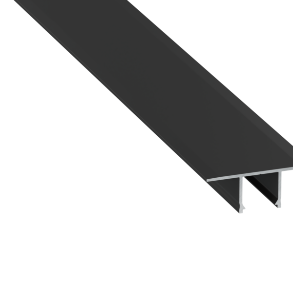 Profile Type Falco recessed BK 2,02m inc/end caps