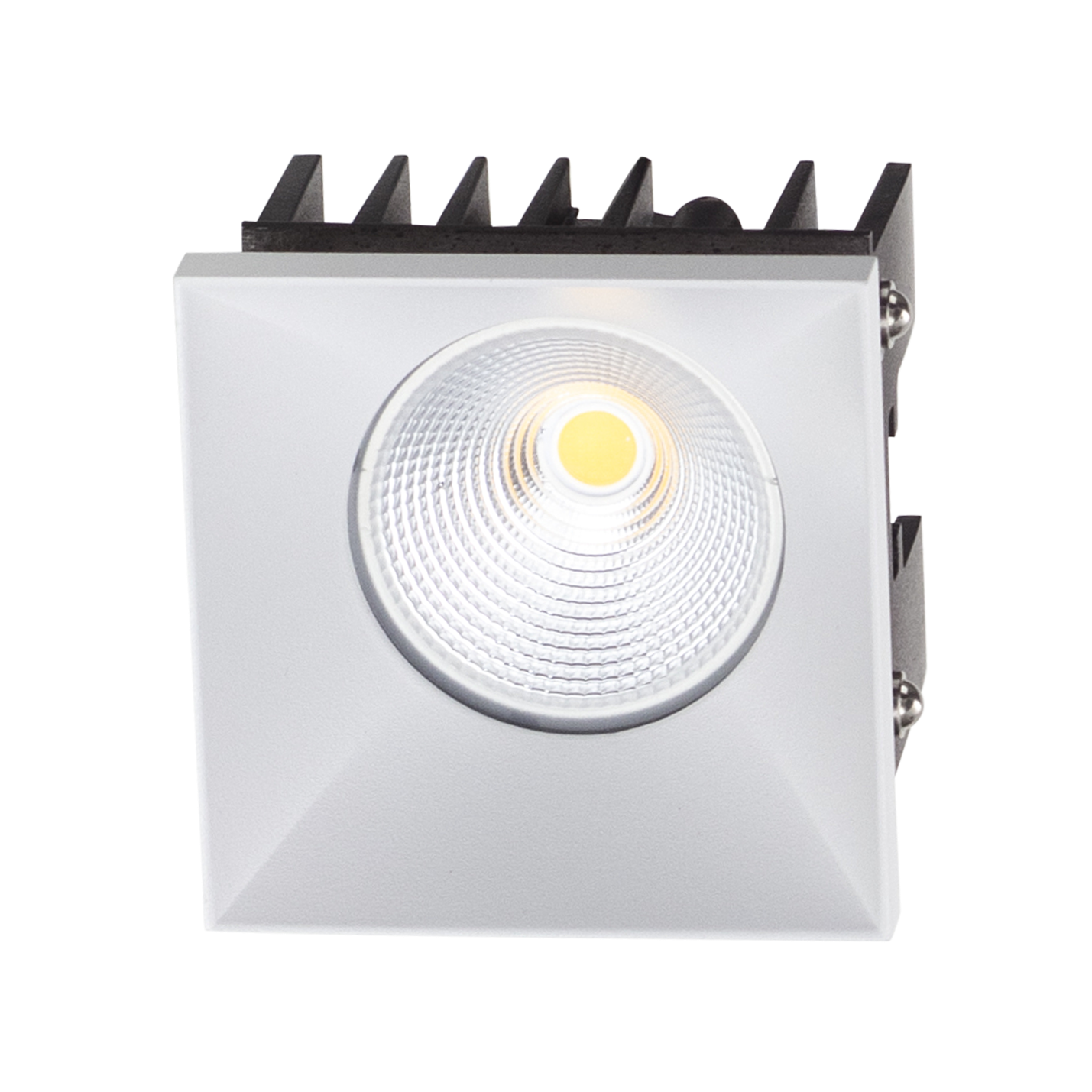 Rise L inntrukket firkantet downlight, hvit/sort - Bilde 4