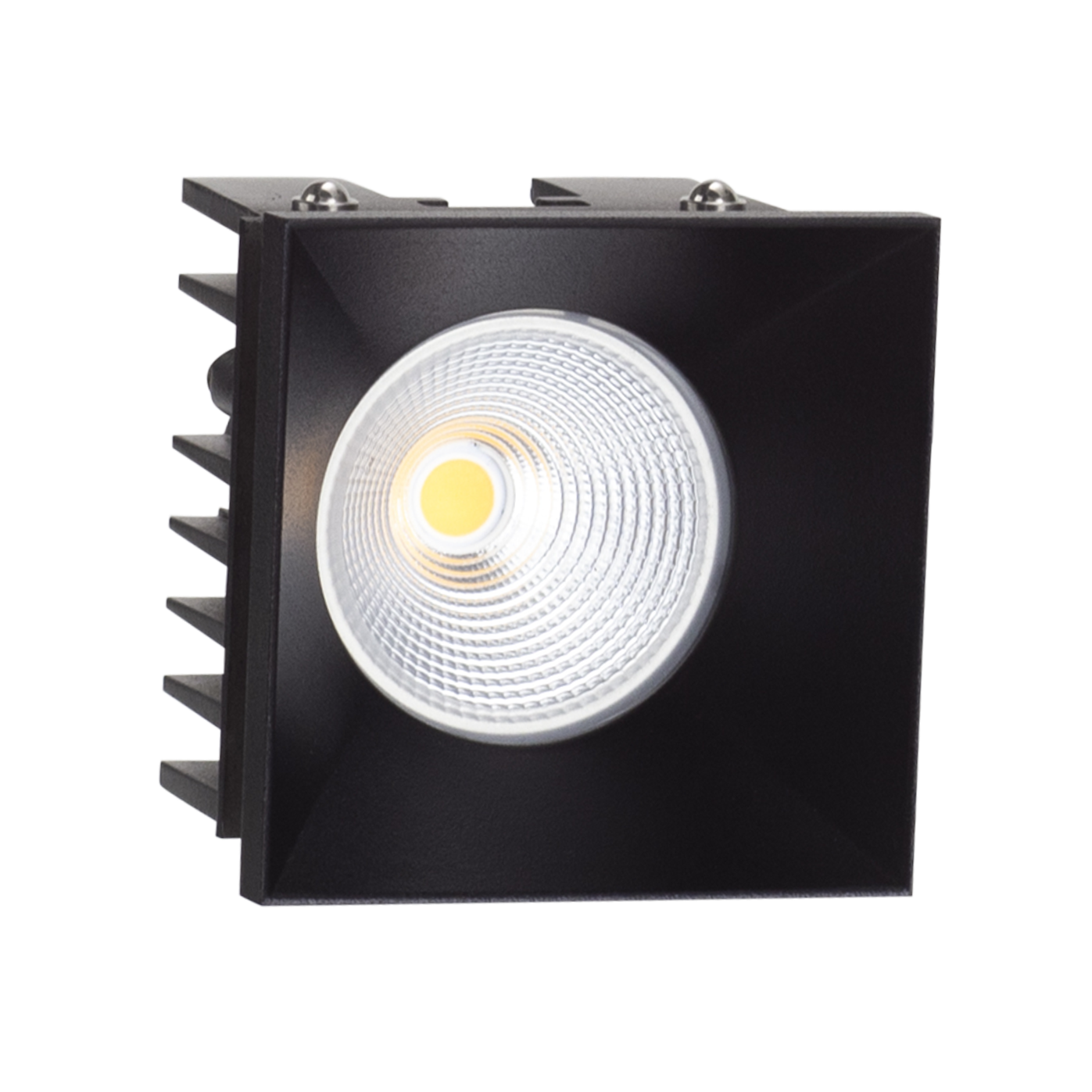 Rise L inntrukket firkantet downlight, hvit/sort - Bilde 3