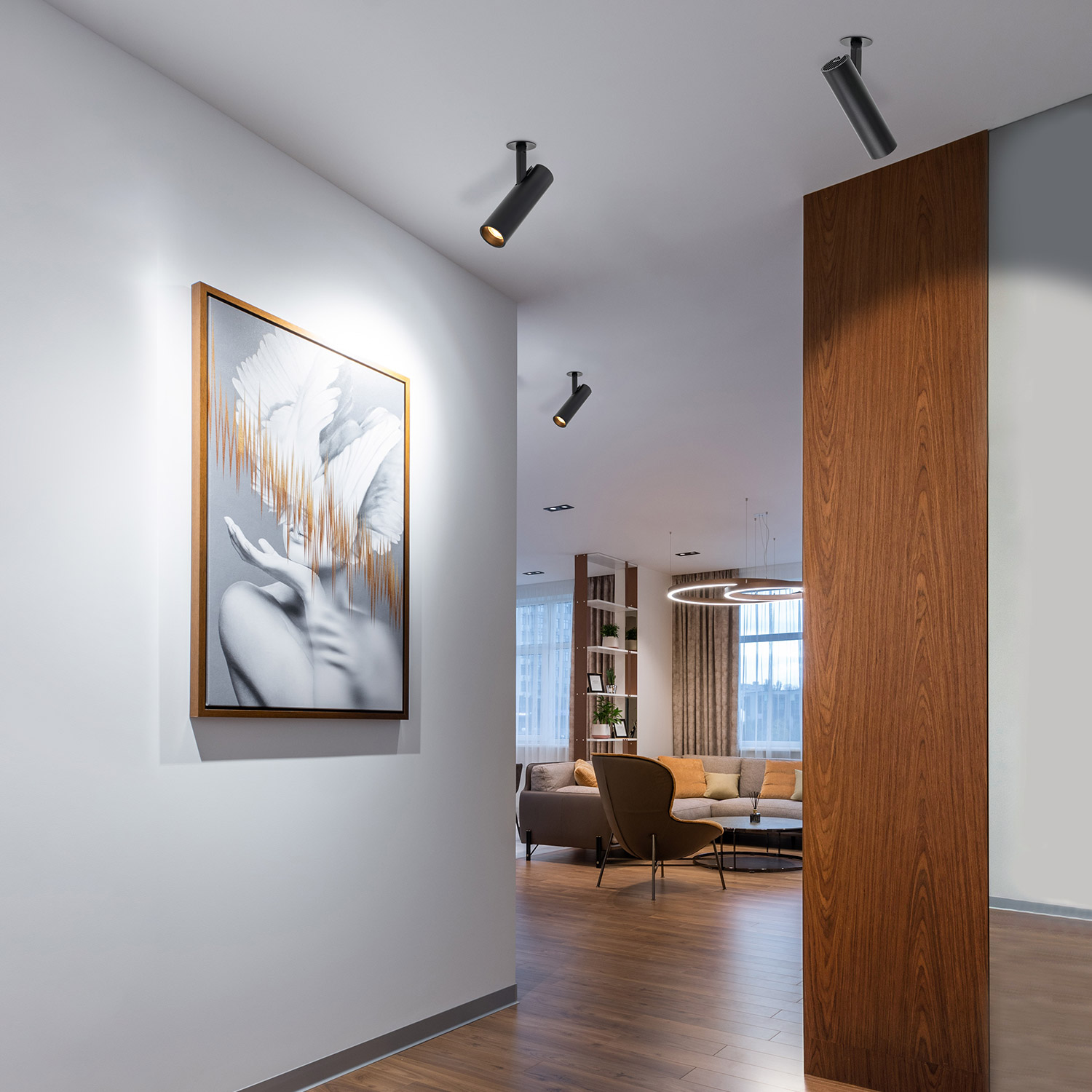 Tania Slim Basic, hvit/sort - Bilde 8