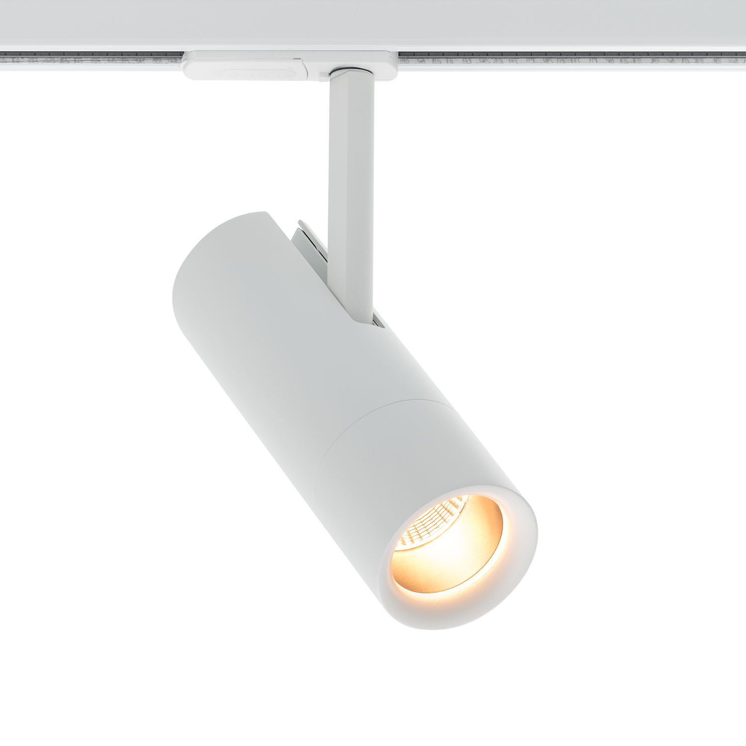 Cylinder 1 meter spotskinne 2 spotter Dim-to-Warm, hvit - Bilde 3