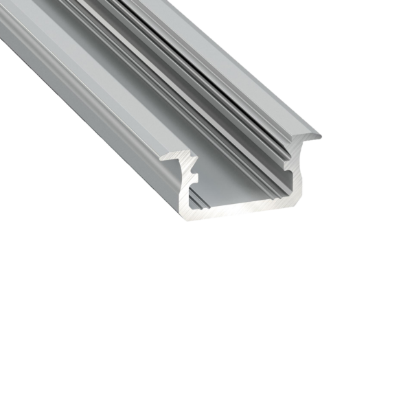Profile Type B recessed ALU 2,02m inc/end caps
