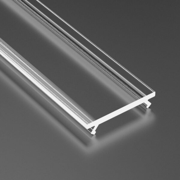 Diffuser transparent PC basic 2,02m