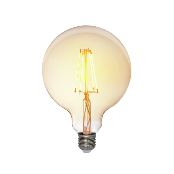 LED -pære E27 DECFG AM G125 5W/822 DIM BX