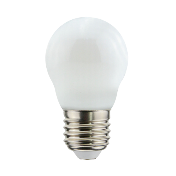 LED-pære E27 DECOR FG P45 2.5W/ 2700K 250l, opal