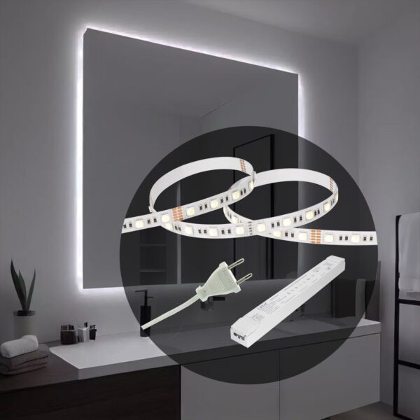 SOB LED-lys stripe for bad/våtrom (IP65) 2700K 13W, 5m