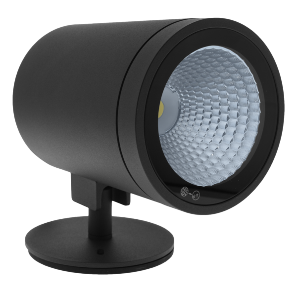 Moby bakkespot LED, antrasitt