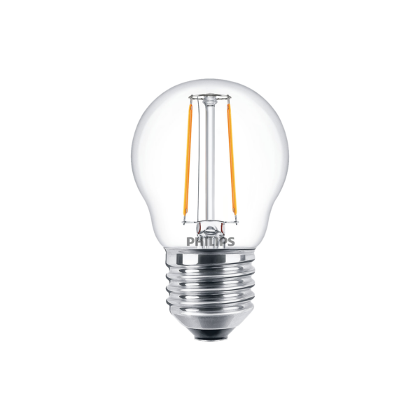 Philips E27 CorePro LED-pære ND2-25W P45 2700K, klar
