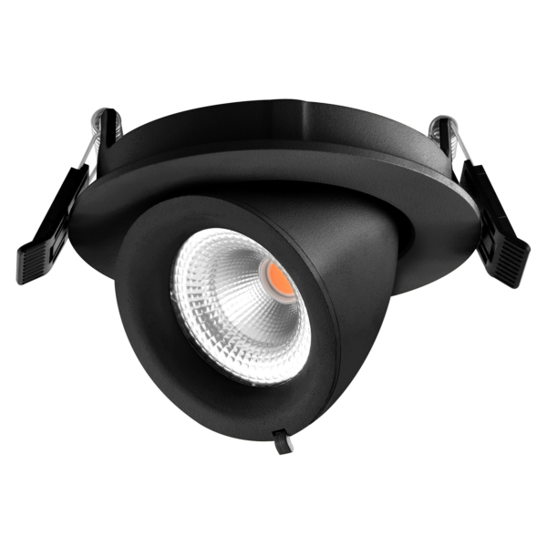Sargas roterbar downlight, sort