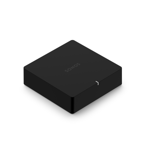 Sonos Port, Musikkstreamer trådløs, Apple Airplay 2, Sort