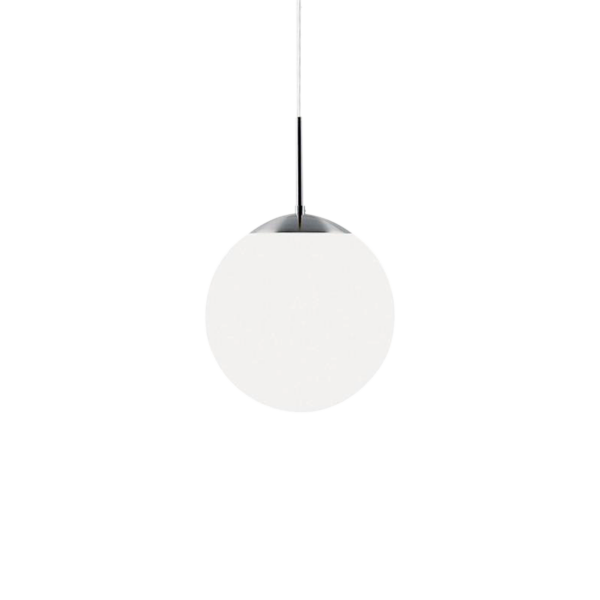 Cafè takpendel 30cm, opal hvit